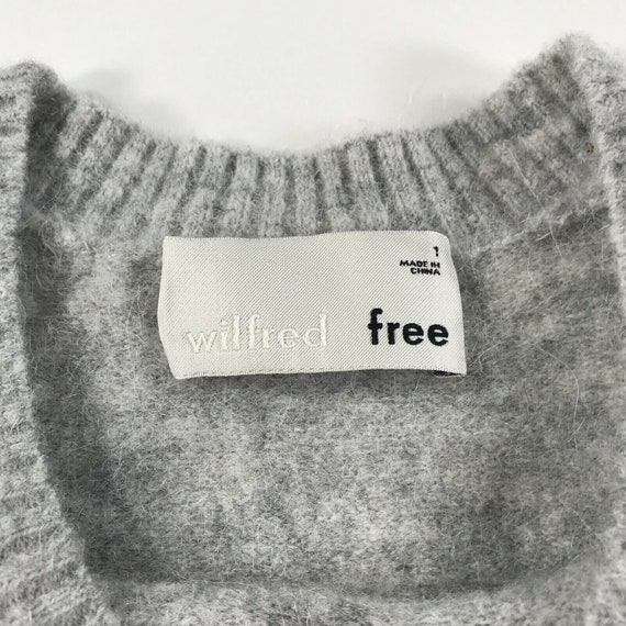 Wilfred Free Sweater Womens 1 Heather Gray Wool A… - image 3