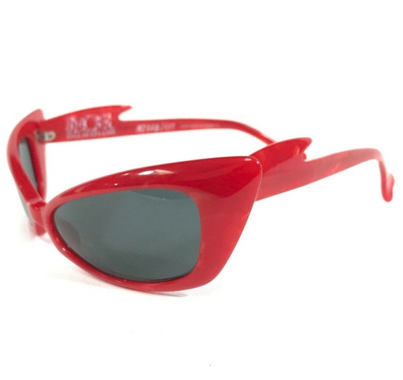 Vintage Alain Mikli Sunglasses D.308 COL 1055 Red… - image 1