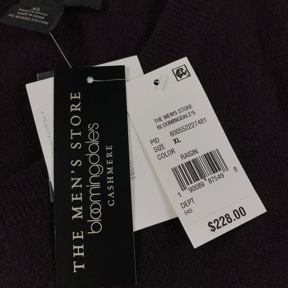Bloomingdales Cashmeres Sweater Mens Extra Large … - image 3