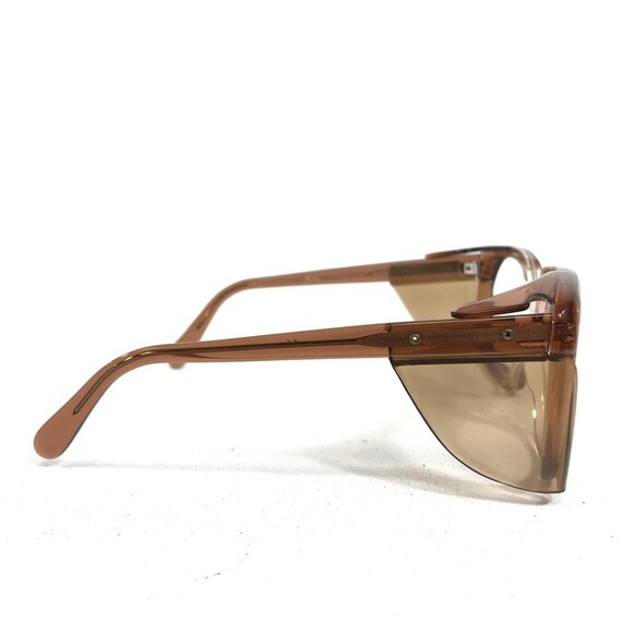 Vintage B9608 Safety Eyeglasses Frames Clear Brow… - image 3