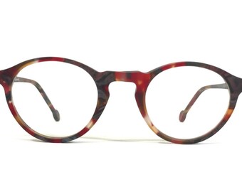 Vintage la Eyeworks Eyeglasses Frames ANDY BOY 310M Matte Red Tortoise 40-24-140
