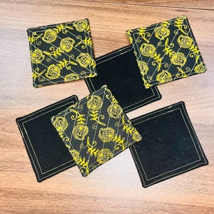 Quilted Fabric Coasters