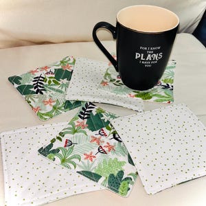 Quilted Fabric Coasters