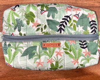 Boxy Cosmetic or Toiletry Bag