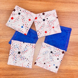 Quilted Fabric Coasters