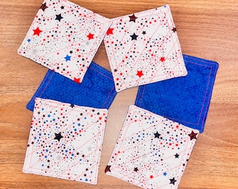 Quilted Fabric Coasters