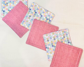 Quilted Fabric Coasters
