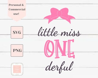 wenig verpassen ONEderful Svg, ersten Geburtstag Svg, Svg für Mädchen, Kleinkind Shirt Svg, Svg-Dateien für Cricut, Svg für Baby-Kleidung, kleines Mädchen Svg