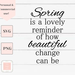 Frühling ist eine schöne Erinnerung Svg, Frühling Svg, glücklich Frühling Svg, Svg-Dateien für Cricut, Bauernhaus Zeichen Svg, rustikale Zeichen Svg, inspirierende Svg