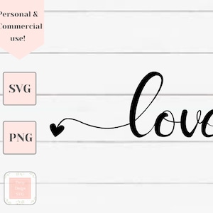 love svg, I love you svg, Valentine&#39;s Day svg, svg files for Cricut, svg for shirts, cute tumbler svg, Valentine shirt svg, coffee mug svg