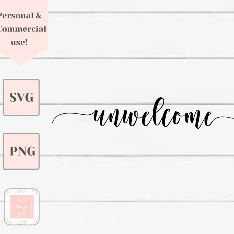 Un Welcomesign Unwelcome Door Sign - Etsy