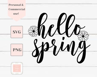 Hallo Frühling Svg, Svg für Frühling, Blume Svg, glücklich Frühling Svg, Frühling Shirt Svg, willkommen Frühling Svg, Svg-Dateien für Cricut, Blumen Svg