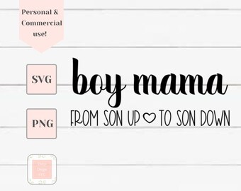 Junge Mama von Sohn bis Son unten Svg, junge Mama Svg, gesegnet mama Svg, Svg Dateien für Cricut, Muttertag Svg, Mama Leben Svg, Mutter von Jungen Svg