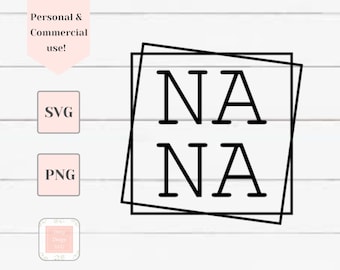 Nana Svg, Nana Leben Svg, Nana Shirt Svg, Svg-Dateien für Cricut, Nana Geschenk Svg, gesegnet nana Svg, Svg für Hemden, Kaffeebecher Svg, Tumbler Svg
