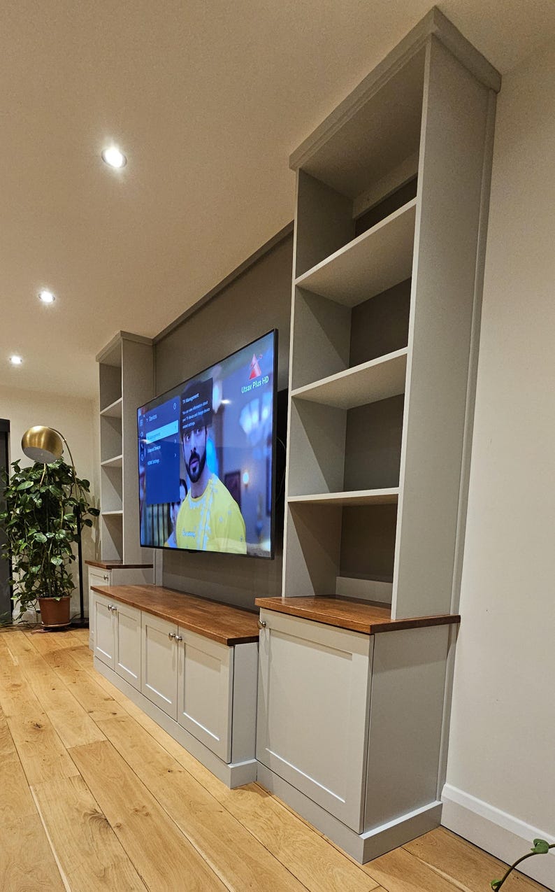 Bespoke Custom TV Media Unit Etsy UK
