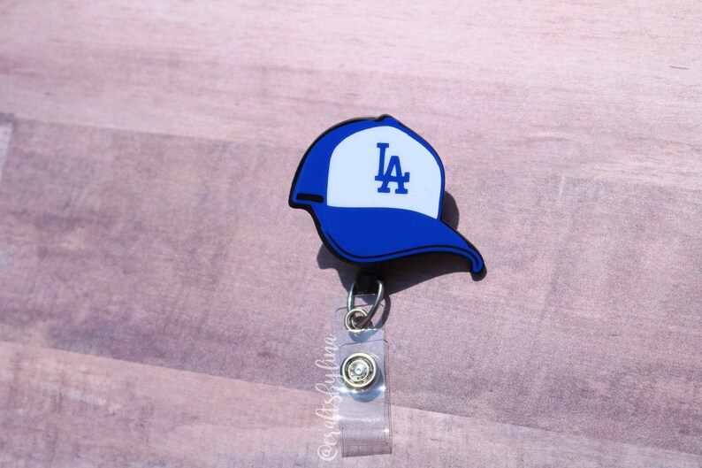 Baseball team Retractable ID Badge reel