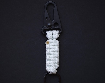 Paracord Keychain for Men - Carabiner Keychain