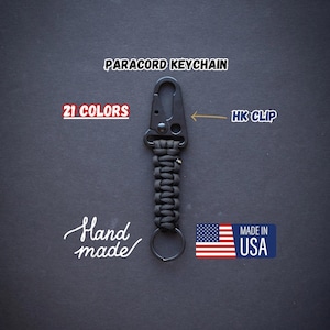 Paracord Keychain: Rugged Outdoor Accessory