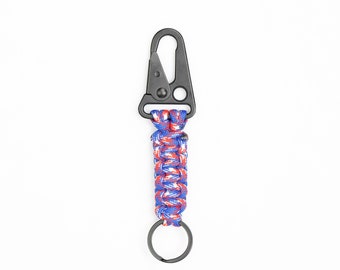 USA Camo Keychain, Paracord Keychain, Custom Colors