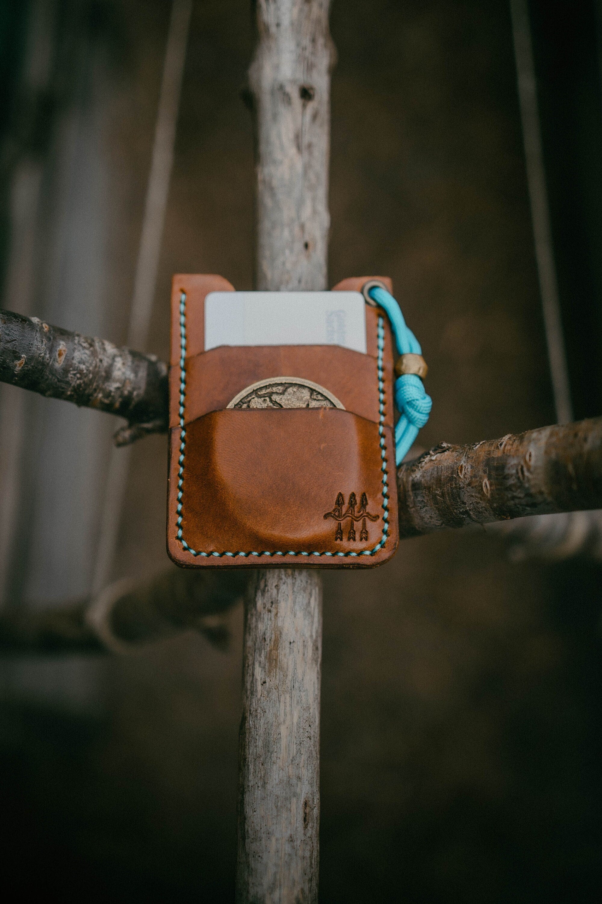 Overland Leather Challenge Coin Money Clip Wallet 