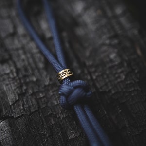 Custom knife Lanyard with paracord bead - Paracord Keychain - Paracord Key Fob with knife Bead