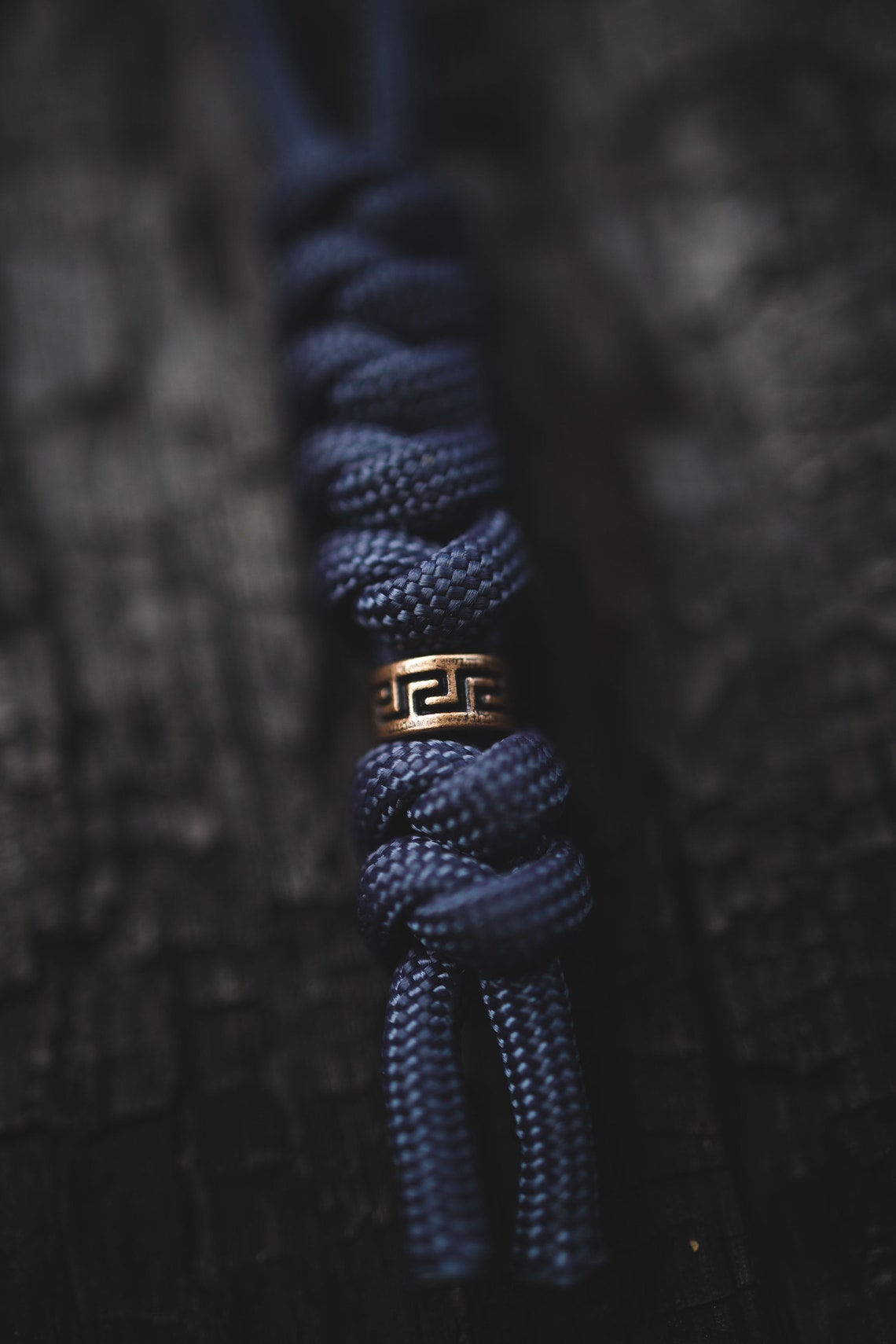 Portachiavi Paracord A Forma Di Coltello Con Perline – Cordino Intrecciato A Mano – CASCO CooB