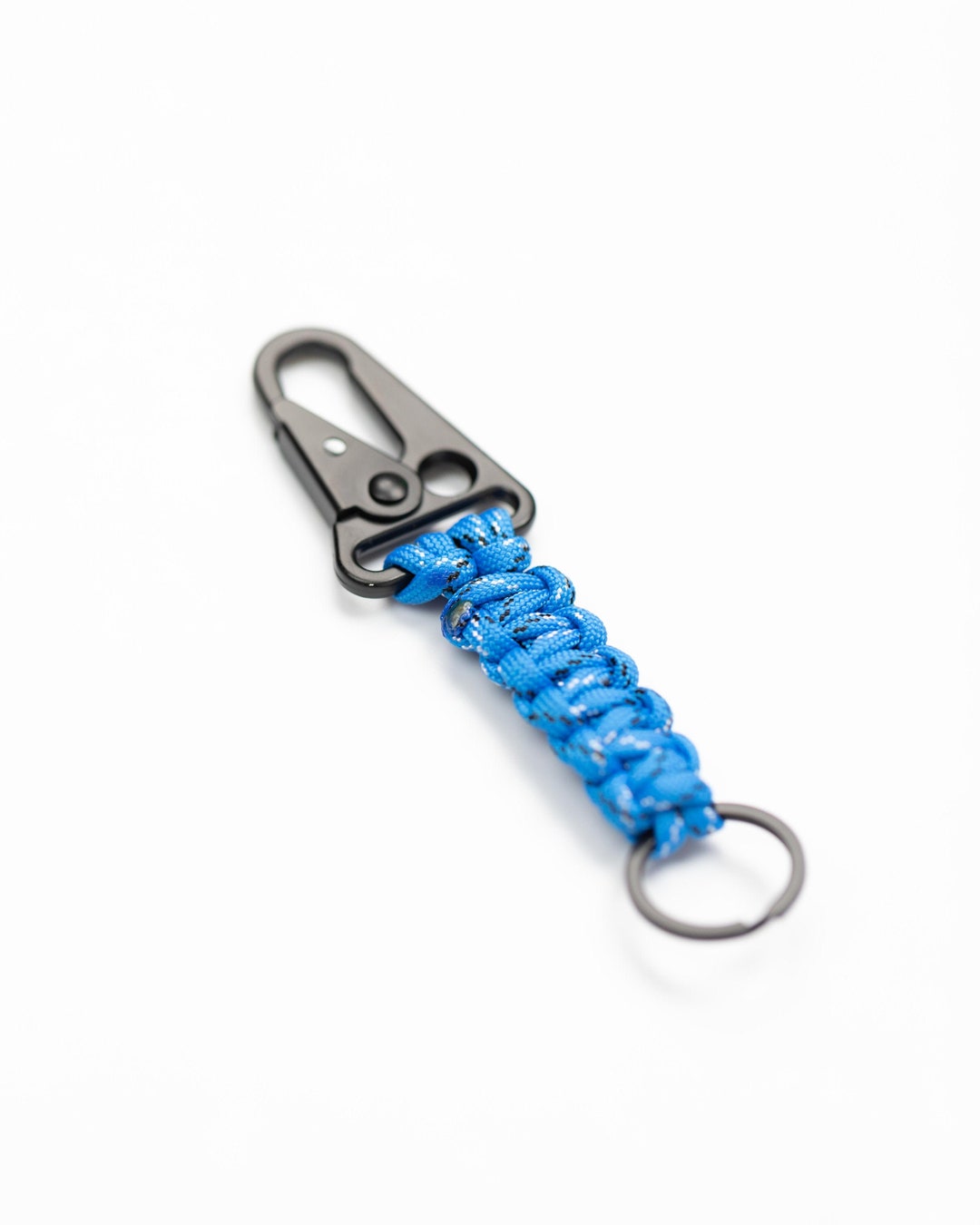 Parachute Cord Keychain 550 Cord HK Hook Carabiner Etsy