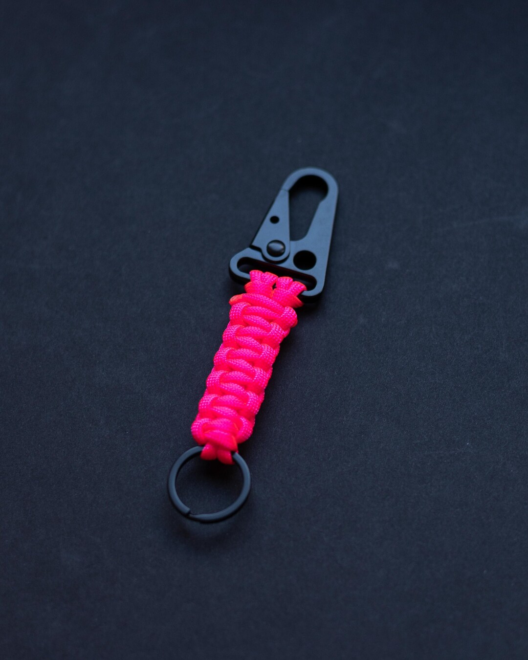 Cute Keychain, Pink Paracord Keychain - Etsy