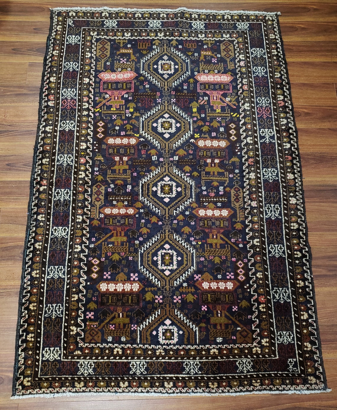 Afghan WAR Rug From 1980s Etsy