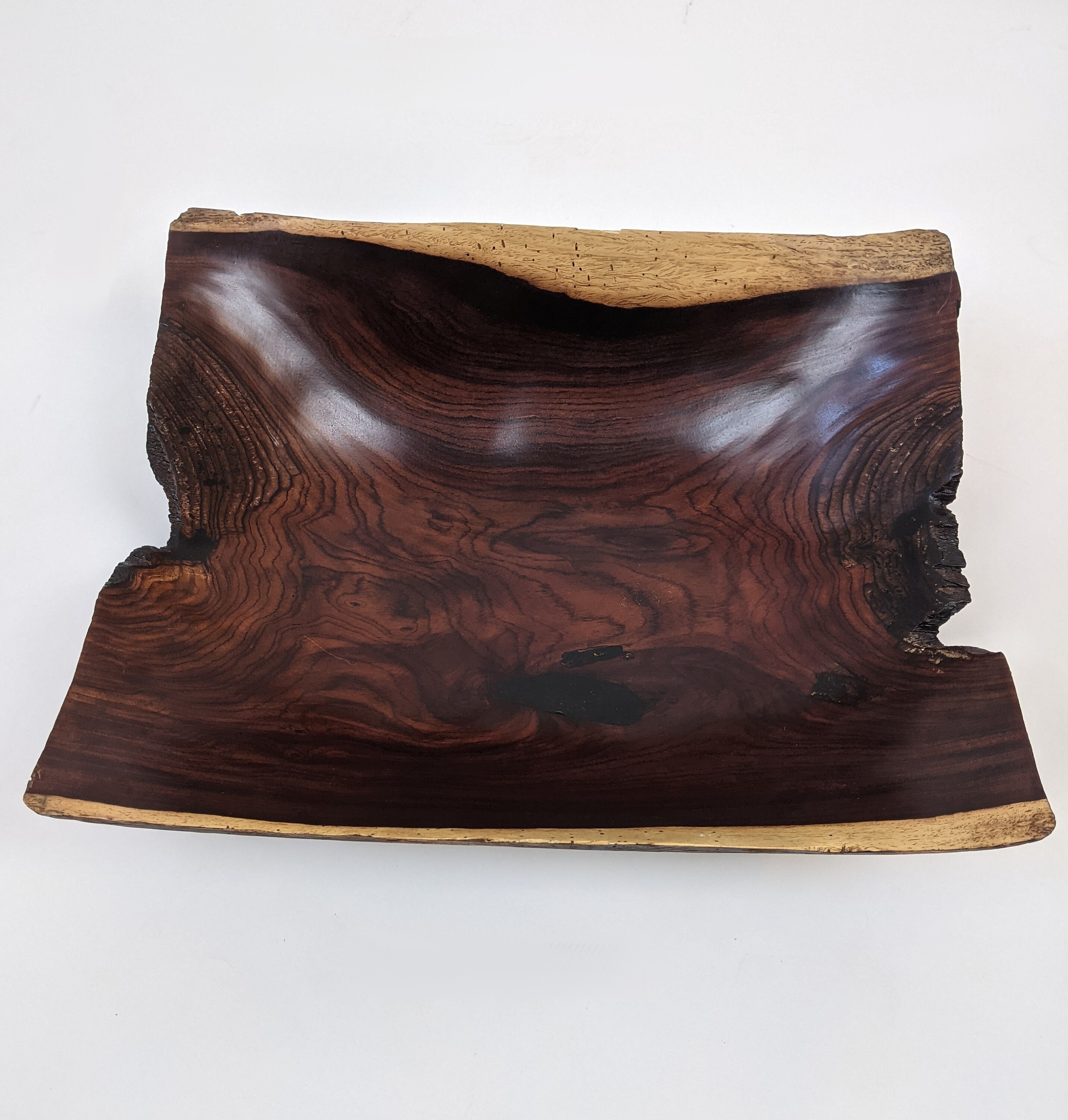 Handturned live edge wood bowl from Costa Rica Etsy