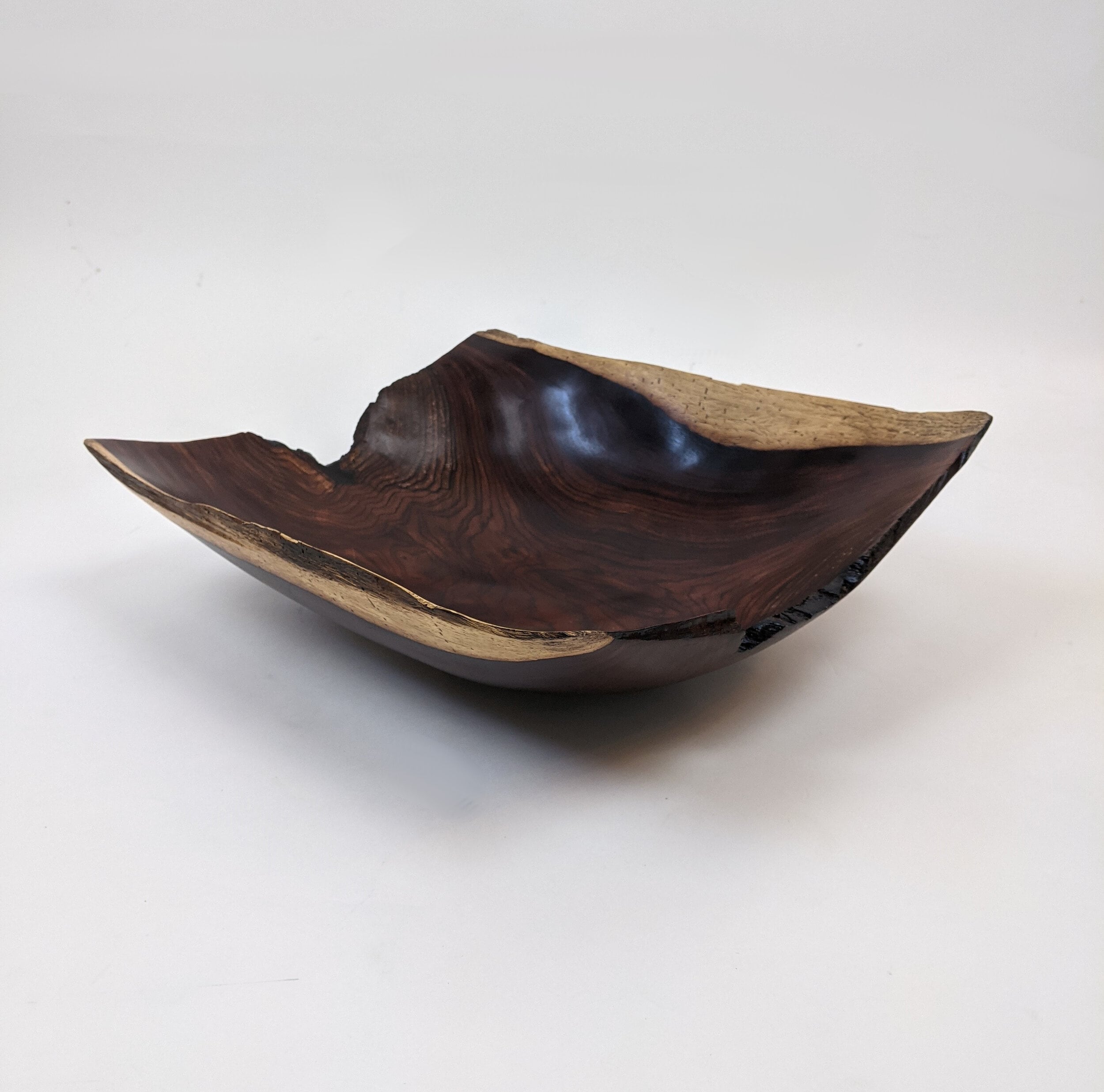 Handturned live edge wood bowl from Costa Rica Etsy