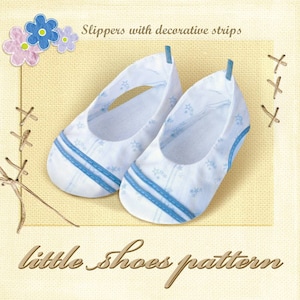 Baby Sewing Patterns PDF Soft Sole Baby Shoes Instant Download Printable Pattern