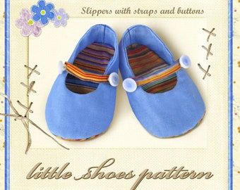 Baby Shoe Pattern Instant Download Toddler Baby Shoes Girls Shoes