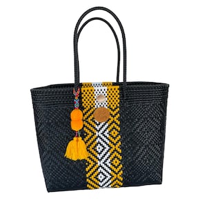 Oaxaca Recycled Plastic Tote Mercado Bag Nolden