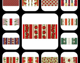 Poly Poplin Christmas Prints Tablecloths Fabric-100% Polyester 58”-60” By Yard