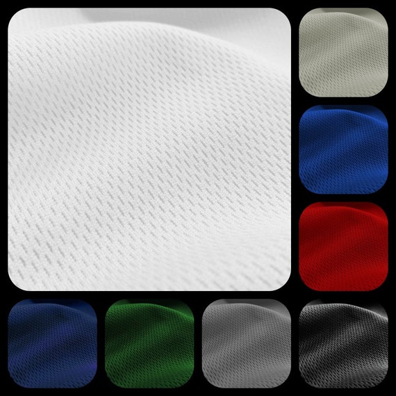 Heavy Dimple Mesh/Bird's Eye  100% Poly-Sportswear, Basketball, Football, Volleyball-Fabrics By Yards