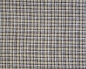 Checkers Woven 100%Cotton-By Yard-For Face Mask-Free Shiping