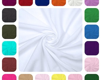 Cotton Jersey Spandex 10 oz. 58"-60" (by The Yard) Sportswear, Yoga wear, Cycling wear, Leggings, Tops, DIY.