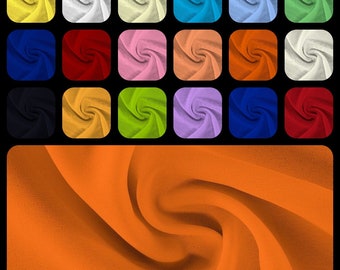 Polyester Poplin 58"-60" (by The Yard 36'' X 60'') 100% Polyester Tablecloth, Table Napkins, Uniforms, Aprons, Events, DIY.