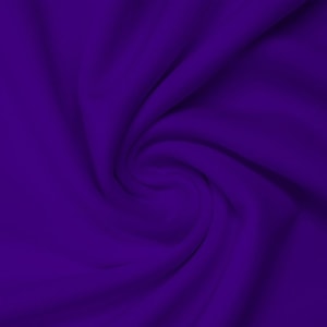 May include: A close-up of a deep purple fabric with a swirling pattern. The fabric is smooth and soft, with a subtle sheen.