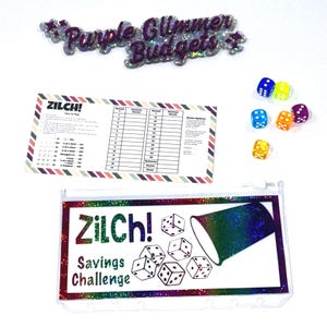 Rainbow Zilch Savings Challenge || Cash Envelopes  || Savings Challenge || Laminated Cash Envelope  || Cash Budget