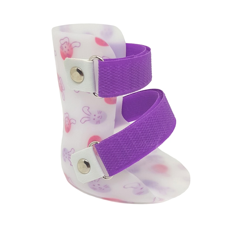 Teddy Bear Doll AFO Leg Splint Leg Brace Pink Purple Bunnies - Etsy