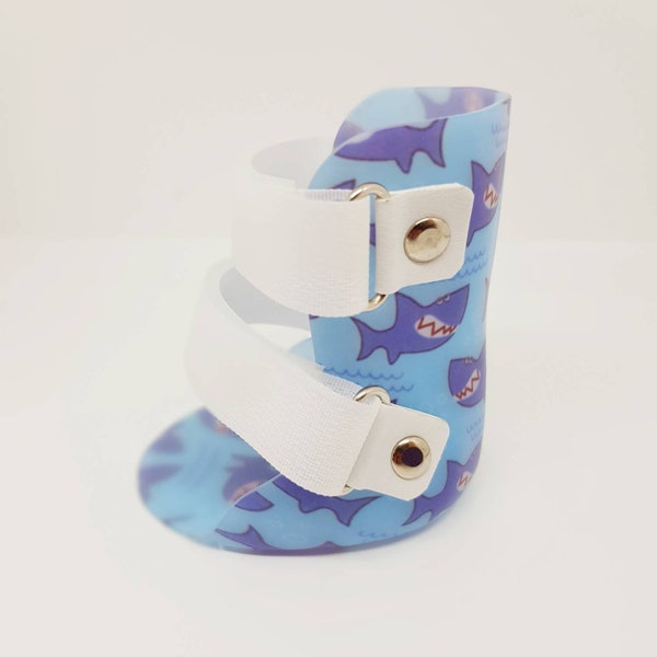 Teddy Bear, Doll  AFO leg splint leg brace sharks