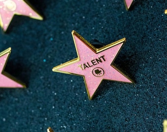 Hollywood Star Enamel Pin