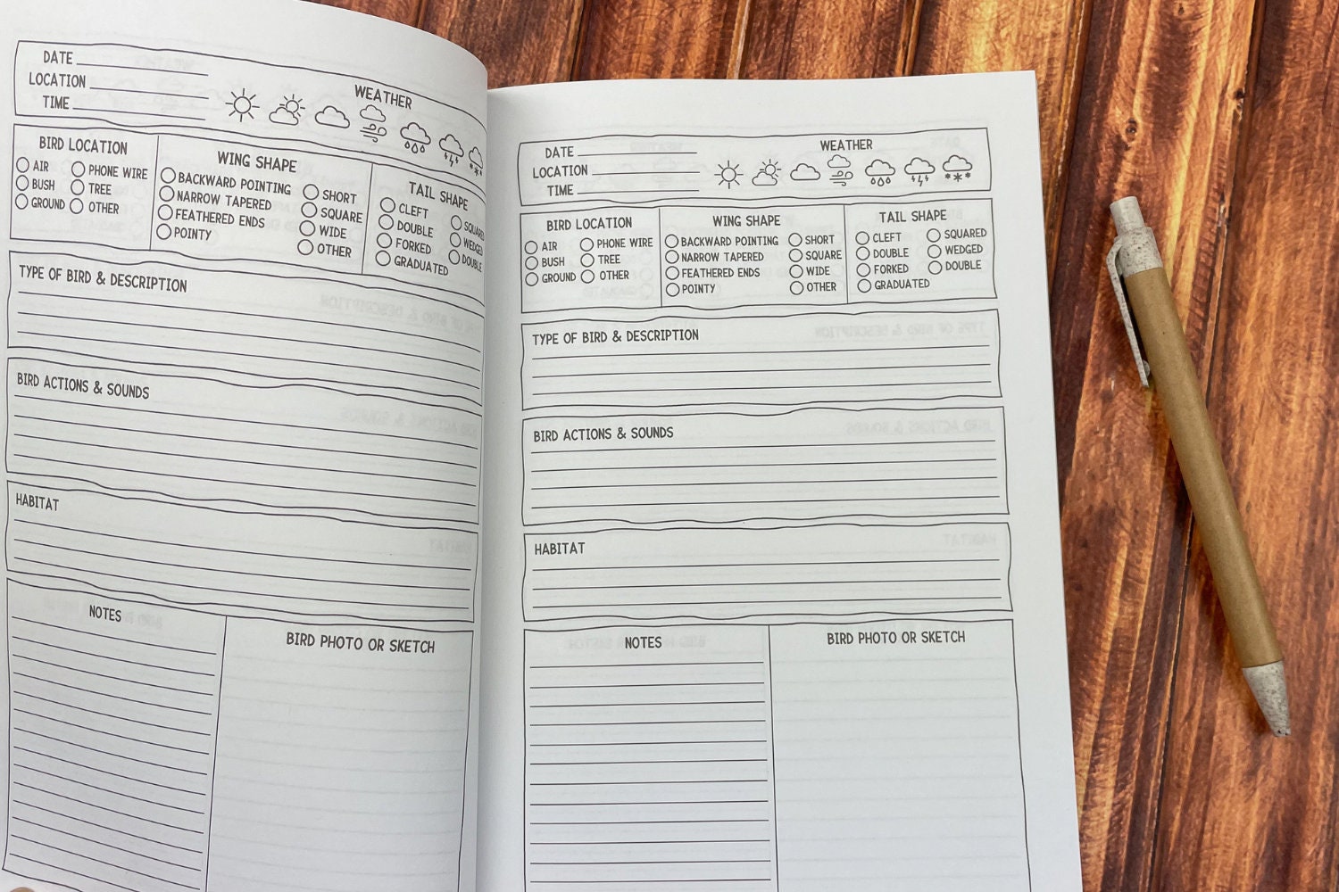 Bird Watching Log Book: Awesome Birding Journal for Bird