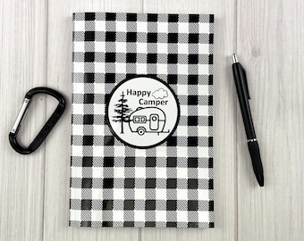 RV Camping Trip Journal Planner, Log Book, Camper Notebook, Camper Gear, Camping Gifts for RV, Travel Gift