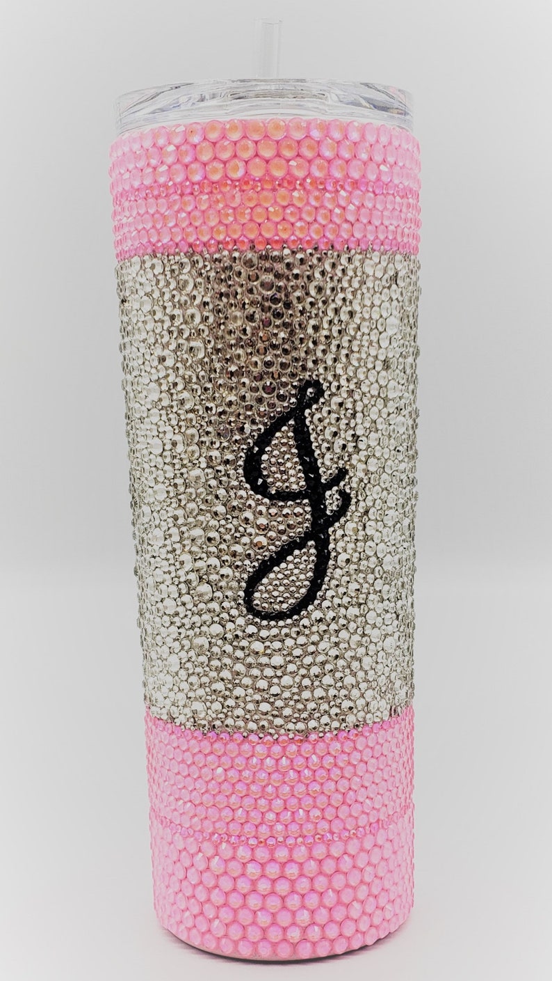 Custom Rhinestone Tumbler Etsy