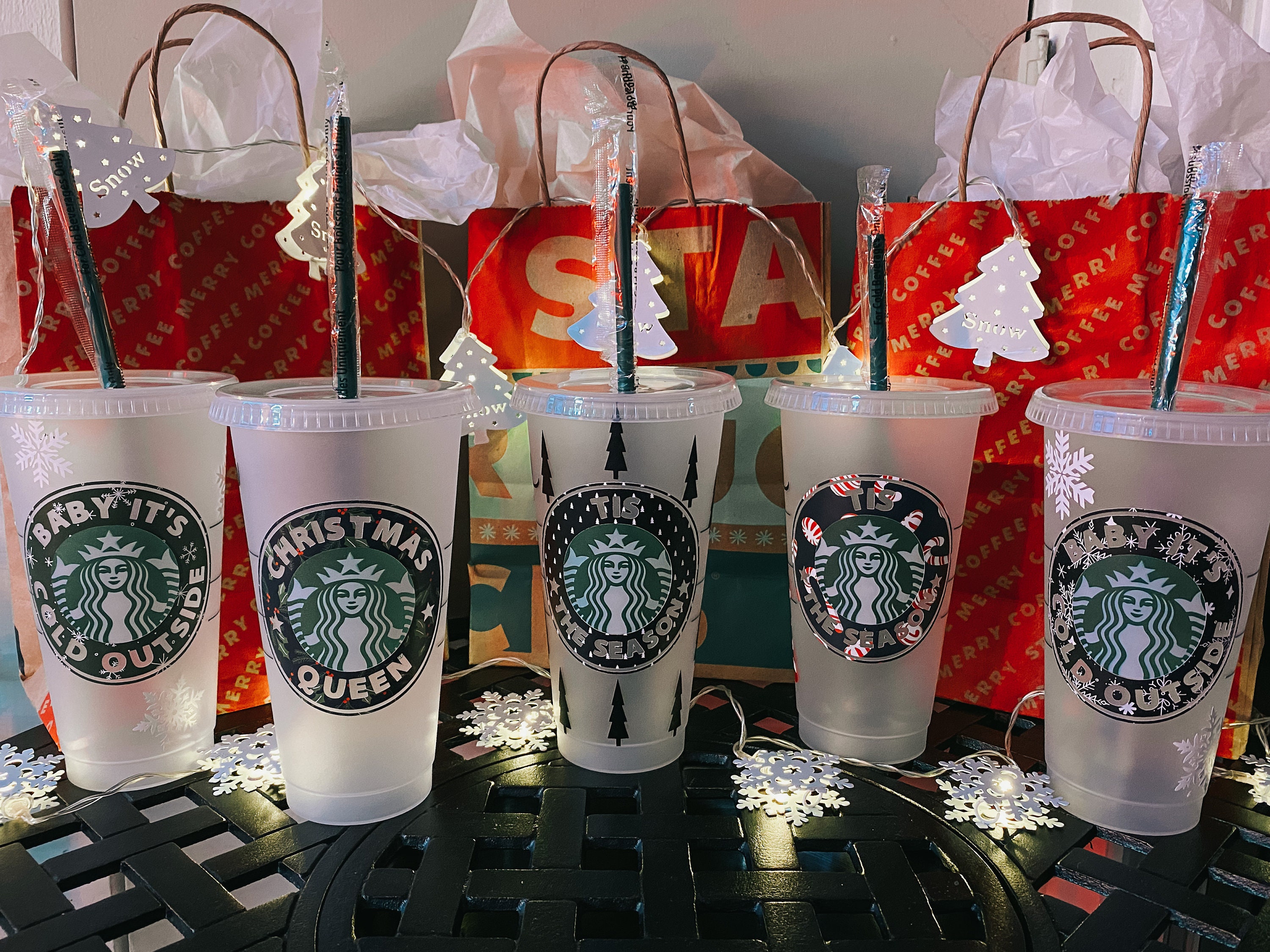 Starbucks Christmas Cup Christmas Starbucks Cup Santa Cup Etsy UK