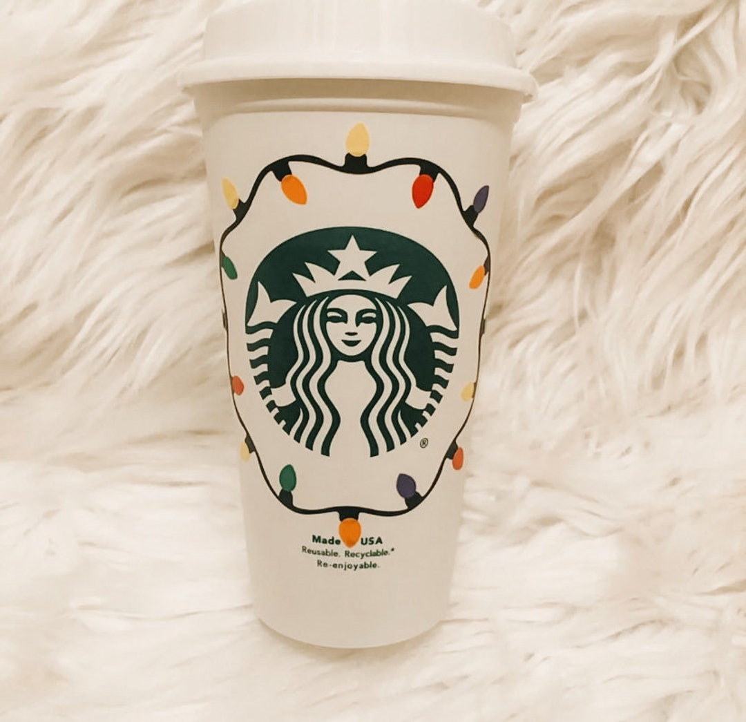Starbucks Christmas Cup Christmas Starbucks Cup Starbucks Etsy