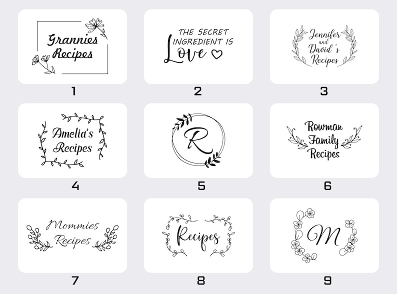 Recipe Box With Dividers Wood Recipe Box Recipe Box and Etsy